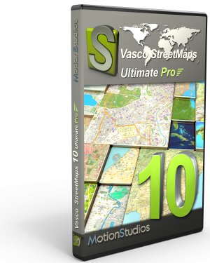 Upgrade Vasco StreetMaps 10 Ultimate Pro