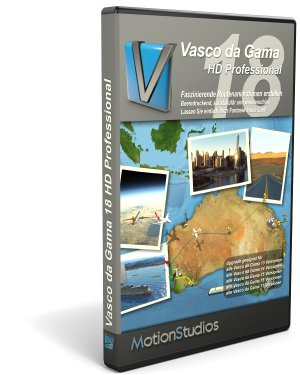 Upgrade Vasco da Gama 18 HD Professional
