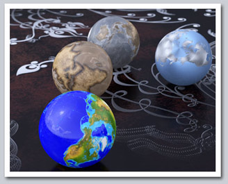 Earth Maps Aesthetic